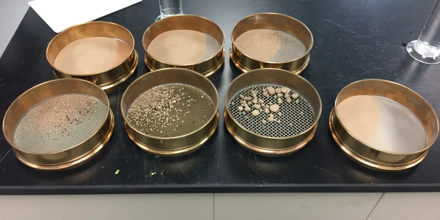 Grain Size Analysis (Sieve + Hydrometer) in McKinney Texas – ASTM D6913 & D7928