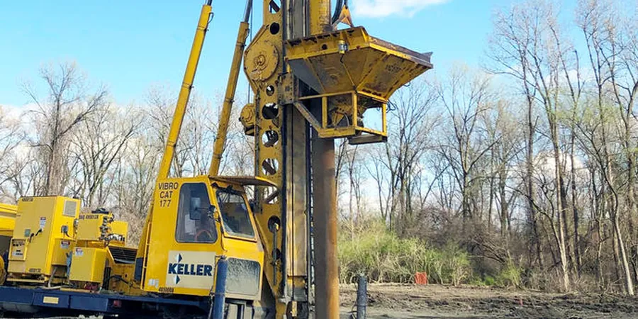 Vibrocompaction Design for Loose Sandy Soils in McKinney Texas